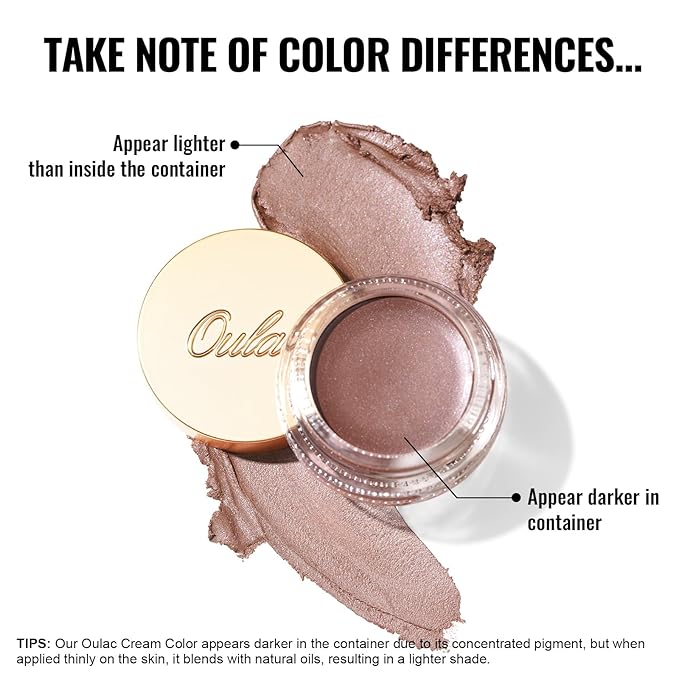 Oulac Matte Eyeshadow 3-in-1 Eyeshadow Eye Primer&Eyeliner Highly Pigmented Waterproof Smudge-proof Long Lasting Wear Smooth&Blendable Formula for Natural Look,Vegan & Cruelty-Free,CM03-Velvo Beauty