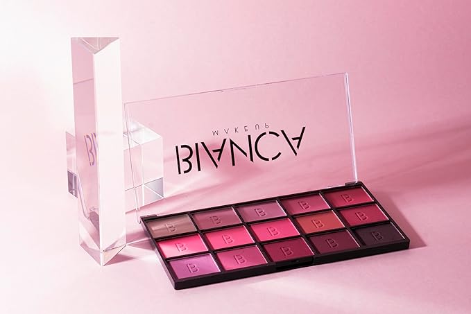 15 Colors Eyeshadow Palette | Versatile Range for Unlimited Eye Looks. (Rose)-Velvo Beauty