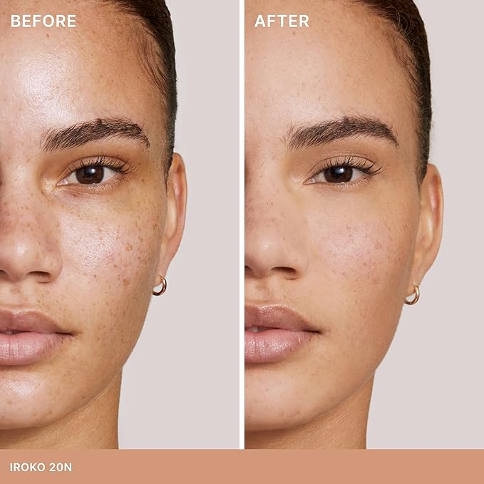 ILIA - Skin Rewind Complexion Stick - Foundation + Concealer + Skincare | Non-Toxic, Vegan, Cruelty-Free, Clean Makeup (20N - Iroko, 0.35 oz | 10 g)-Velvo Beauty