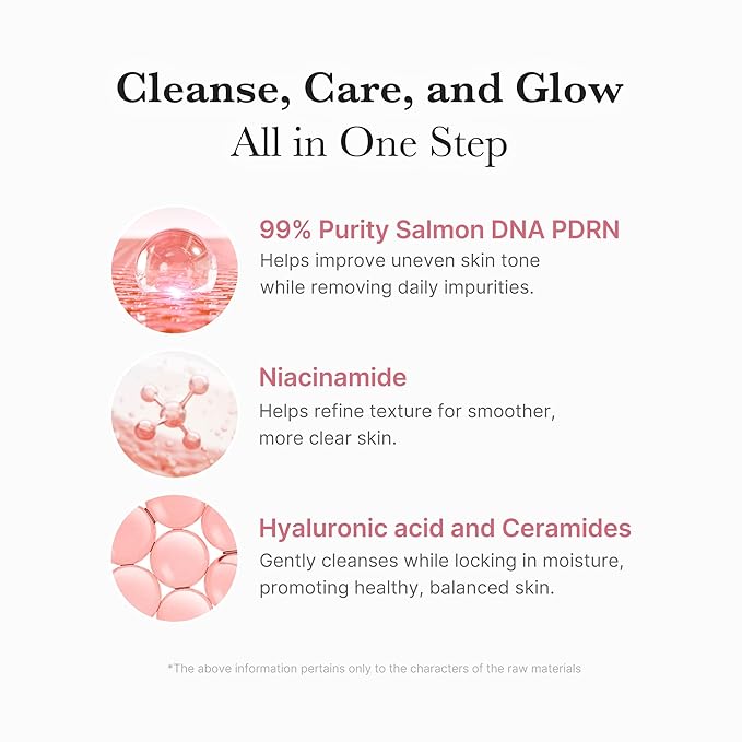 medicube PDRN Marshmallow Whip Cleanser | Face Wash, Cleansing Foam for Pore Care & Uneven Skin Tone | Gentle Daily Deep Cleansing | Hydrating and Nourishing Facial Cleanser | Korean Skincare-Velvo Beauty