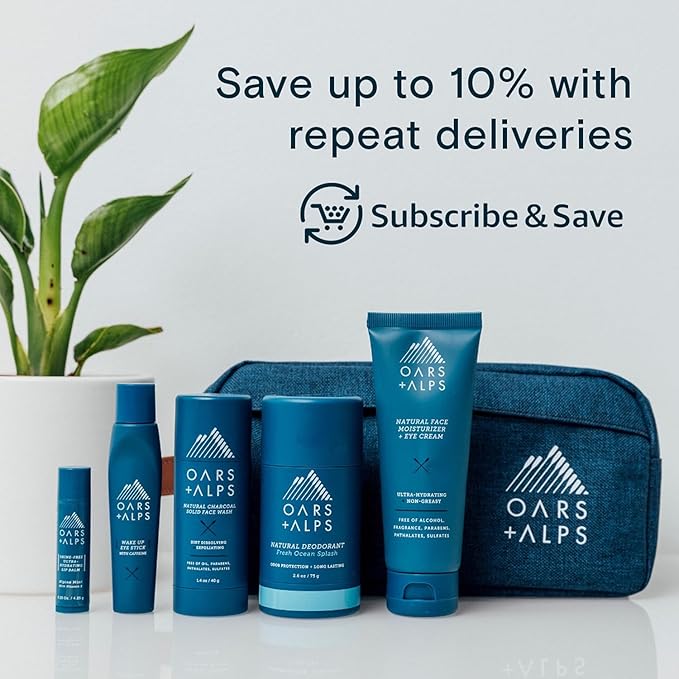 Oars + Alps Hydrating SPF 30 Sunscreen Spray, Naturally Derived Skin Care Infused with Vitamin C and Antioxidants, Water and Sweat Resistant, 6 Oz, 1 Pack-Velvo Beauty