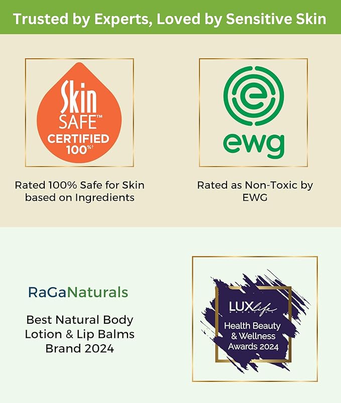 RaGaNaturals Natural Unscented Body Lotion for Dry Skin with Shea Butter and Vitamin E & B5 - Hydrating, Nourishing, Fragrance Free Hand Moisturizer With Organic Essence - For Women, Men, Kids - 8 Oz-Velvo Beauty