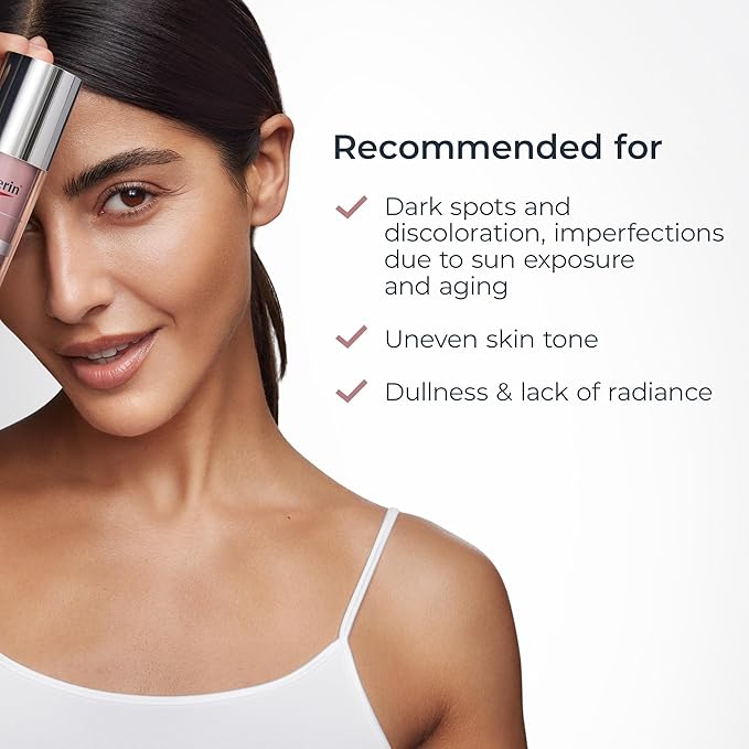 Eucerin Radiant Tone Dual Serum Dark Spot Corrector, Dark Spot Serum with Thiamidol and Hyaluronic Acid, Helps Visibly Reduce the Look of Persistent Dark Spots, 1 Fl Oz Bottle-Velvo Beauty