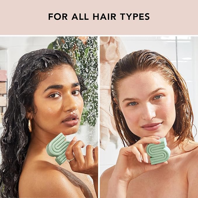 Kitsch Tea Tree & Mint Shampoo Bar - Anti Dandruff Shampoo for Itchy Scalp and All Hair Types - Natural Hair Shampoo Bar with Mint - Vegan Hair Care, Paraben & Sulfate Free, Made in USA - 3.2oz-Velvo Beauty