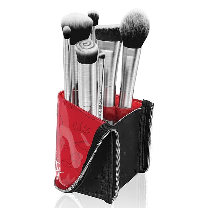 Mirabella Make It Pretty Professional Travel Brush Set and Travel Case-Velvo Beauty
