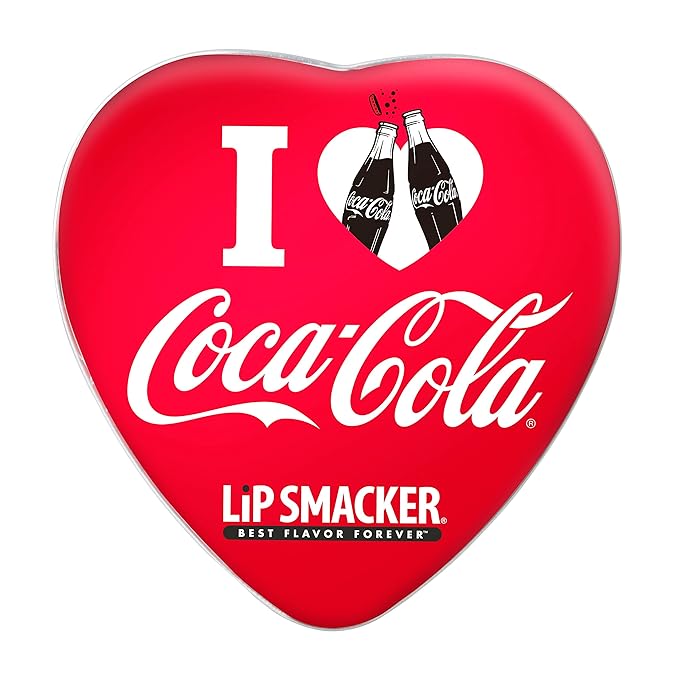 Lip Smacker Valentine's Day Collection Coca-Cola Lip Balm Tin (Pack of 2)-Velvo Beauty