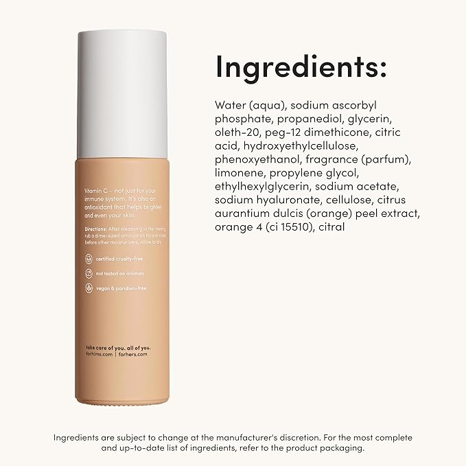 hims Vitamin C Serum for Men - Brightens, Evens Skin Tone, Reduces Wrinkles - Highly Concentrated Anti-Aging Vitamin C Face Serum for Men - 1 fl oz-Velvo Beauty