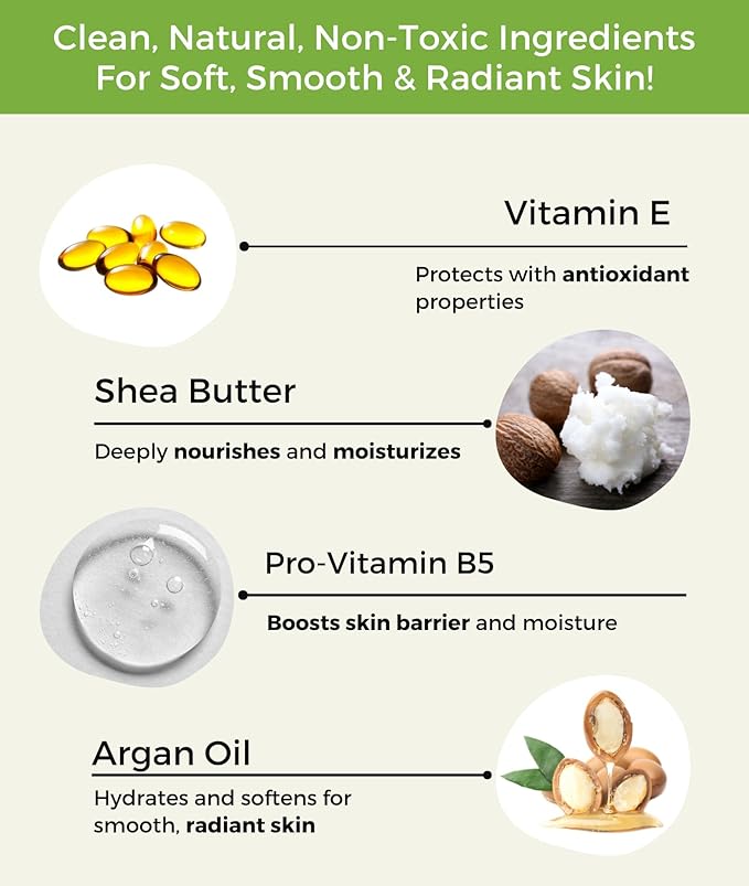 RaGaNaturals Natural Unscented Body Lotion for Dry Skin with Shea Butter and Vitamin E & B5 - Hydrating, Nourishing, Fragrance Free Hand Moisturizer With Organic Essence - For Women, Men, Kids - 8 Oz-Velvo Beauty