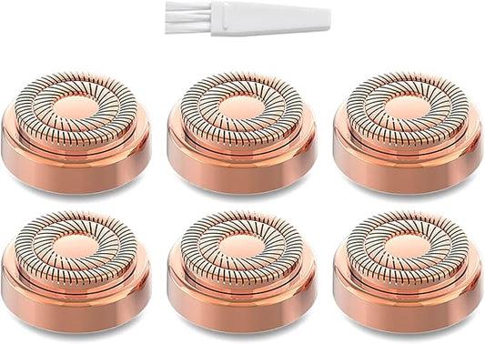 tuokiy Facial Hair Removal Replacement Heads for Finishing Touch Flawless, Refill for Flawless Replacement Heads-Velvo Beauty