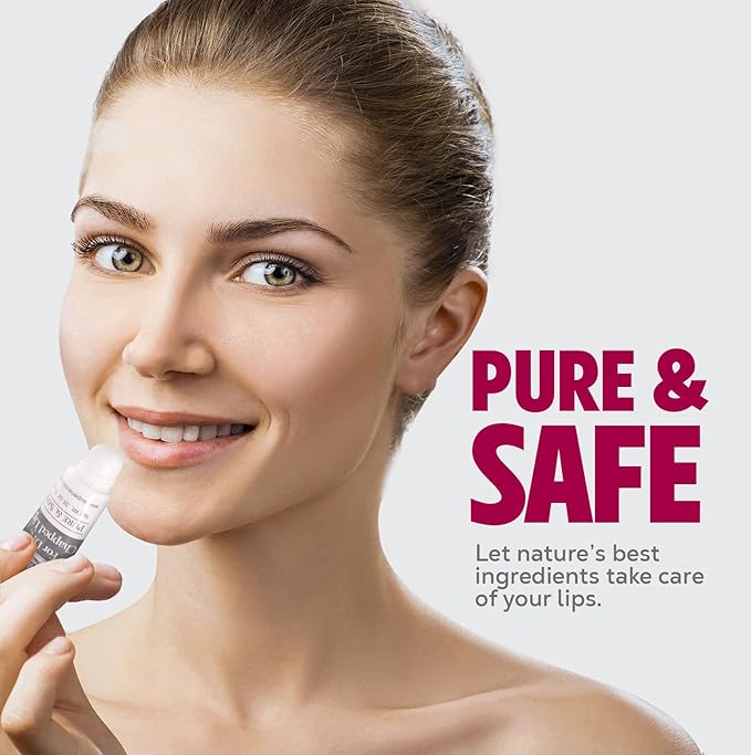 Organic Lanolin Lip Balm - Natural Moisturizer for Dry, Cracked Lips - Ultra-Pure Medical Grade Lanolin & Jojoba Oil - Kosher Chapstick for All Ages - Hydrating Lip Care-Velvo Beauty