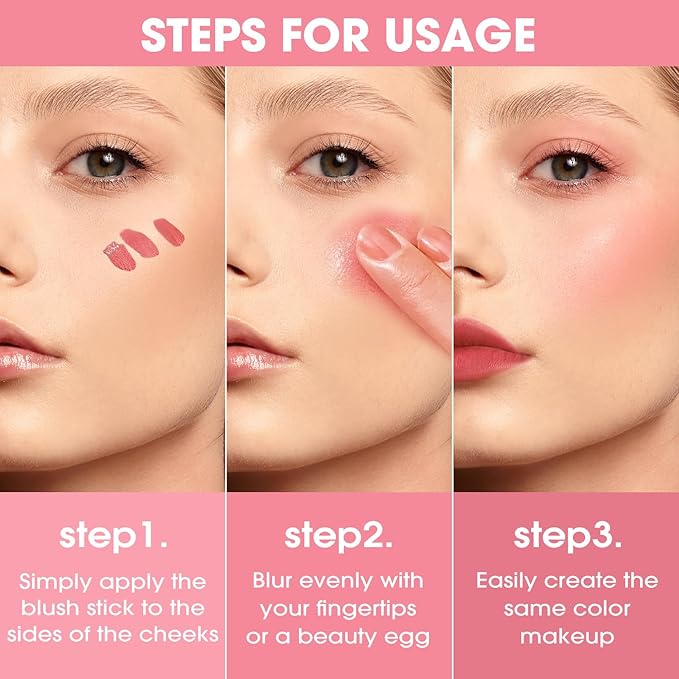 Jolilab Liquid Blush - High Pigment, Long - Lasting, Buildable Color for a Natural Glow(06#)