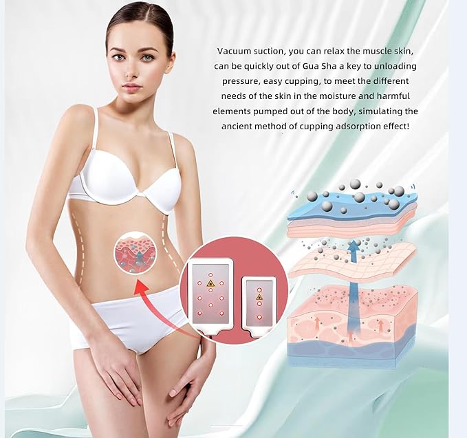 Body Machine Body Multifunctional Beauty Machine Cellulite Device, White-Velvo Beauty