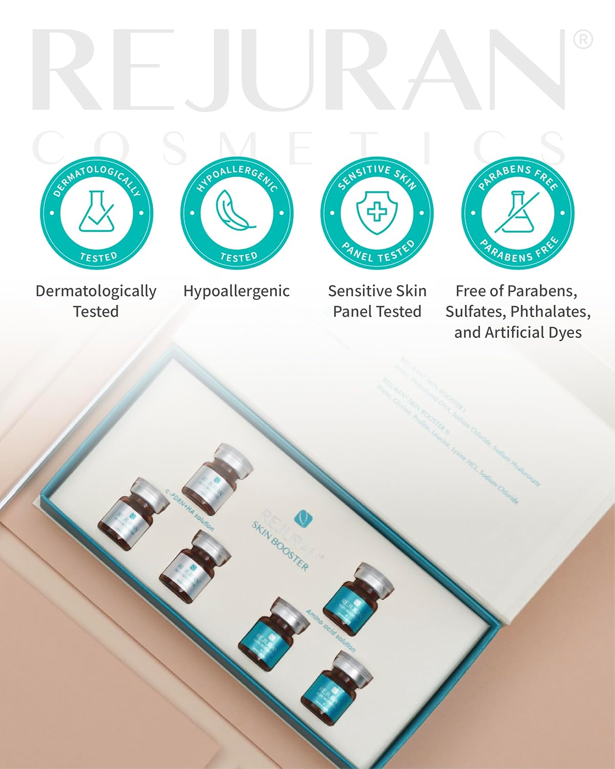 REJURAN® Advanced Calming & Soothing Cleanser, c-PDRN® - Gentle Gel Face Wash Suitable for Sensitive Skin, Effectively Retains Moisture (5.29 oz)-Velvo Beauty