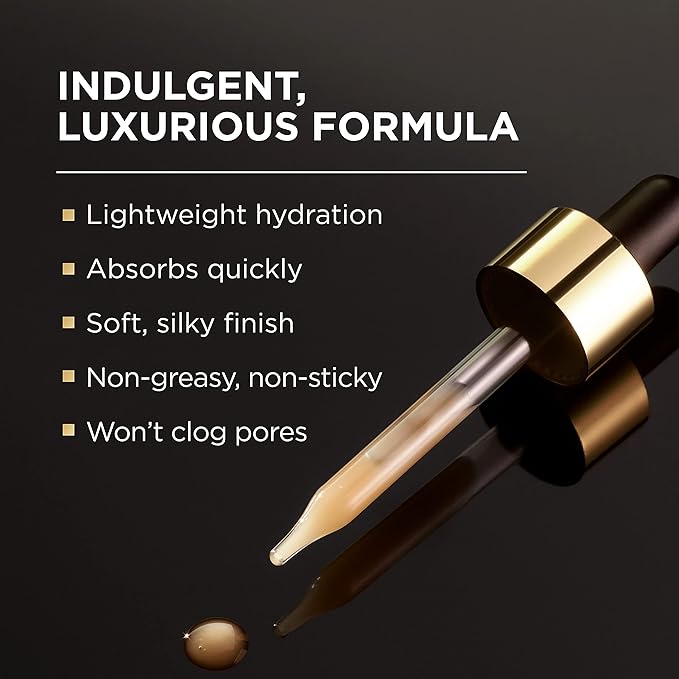 L'Oreal Paris Age Perfect Anti-Aging Midnight Face Serum, Reduce Wrinkles 1oz + Eye Cream Sample-Velvo Beauty