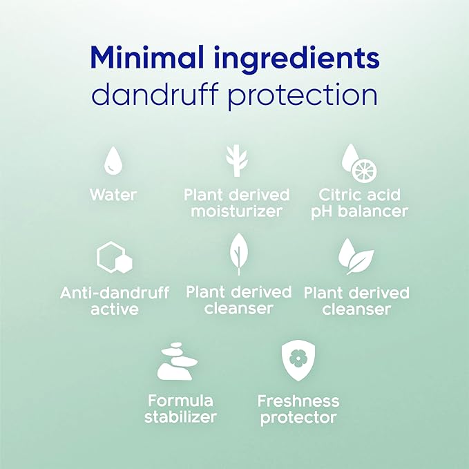 Head & Shoulders BARE Dandruff Shampoo Twin Pack, Fragrance-Free, Sensitive Scalp Care, Sulfate-Free, Silicone-Free, Dye-Free, Eco-Friendly Bottles, Safe for All Hair Types, 13.5 Fl Oz Each (Set of 2)-Velvo Beauty