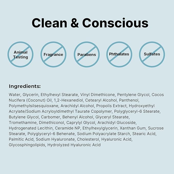 COSRX Hyaluronic Acid Moisturizer for Day & Night with Pro Vitamin B5 (D Panthenol) 50ml/1.69 fl.oz | Propolis Extract, Ceramide, Long Lasting Hydration for Dry, Sensitive Skin, Korean Skin Care-Velvo Beauty