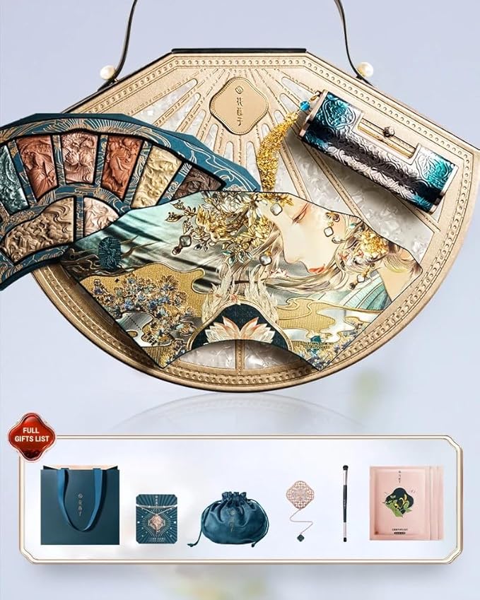 FLORASIS Floral Engraving Odey Makeup Palette (The First Sight+M2525)-Velvo Beauty