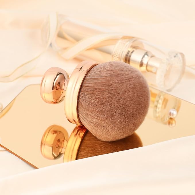 docolor Extra Large Body Makeup Brush For Self Tanner, 3 Inch Width Self Tanning Blend Brush, Soft synthetic hair, Powder, Foundation, Blusher, Bronzer, Face and Body Brush Gift box-Velvo Beauty