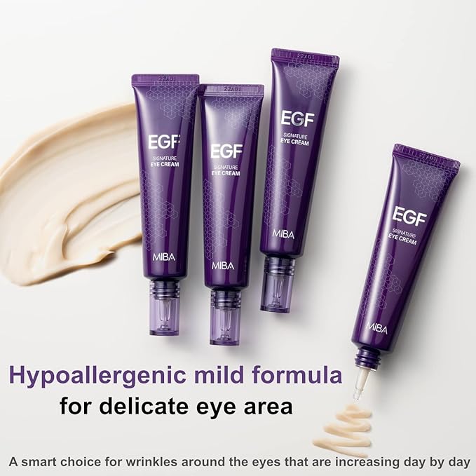 MIBA EGF Signature Time Warp Eye Cream 30ml / 1.01 fl.oz with all the conditions of a good eye cream-Velvo Beauty