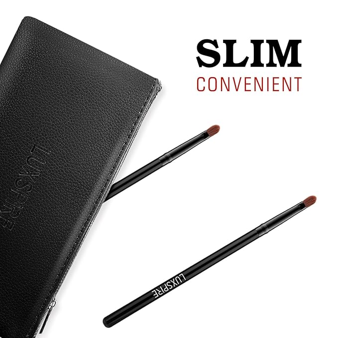 Luxspire Lip Brush Concealer Brushes 2 Pieces, Lipstick Gloss Brushes Applicators Eyeshadow Lip Liner Makeup Brush Cosmetics Make Up Tools, Small Make Up Brushes-Velvo Beauty