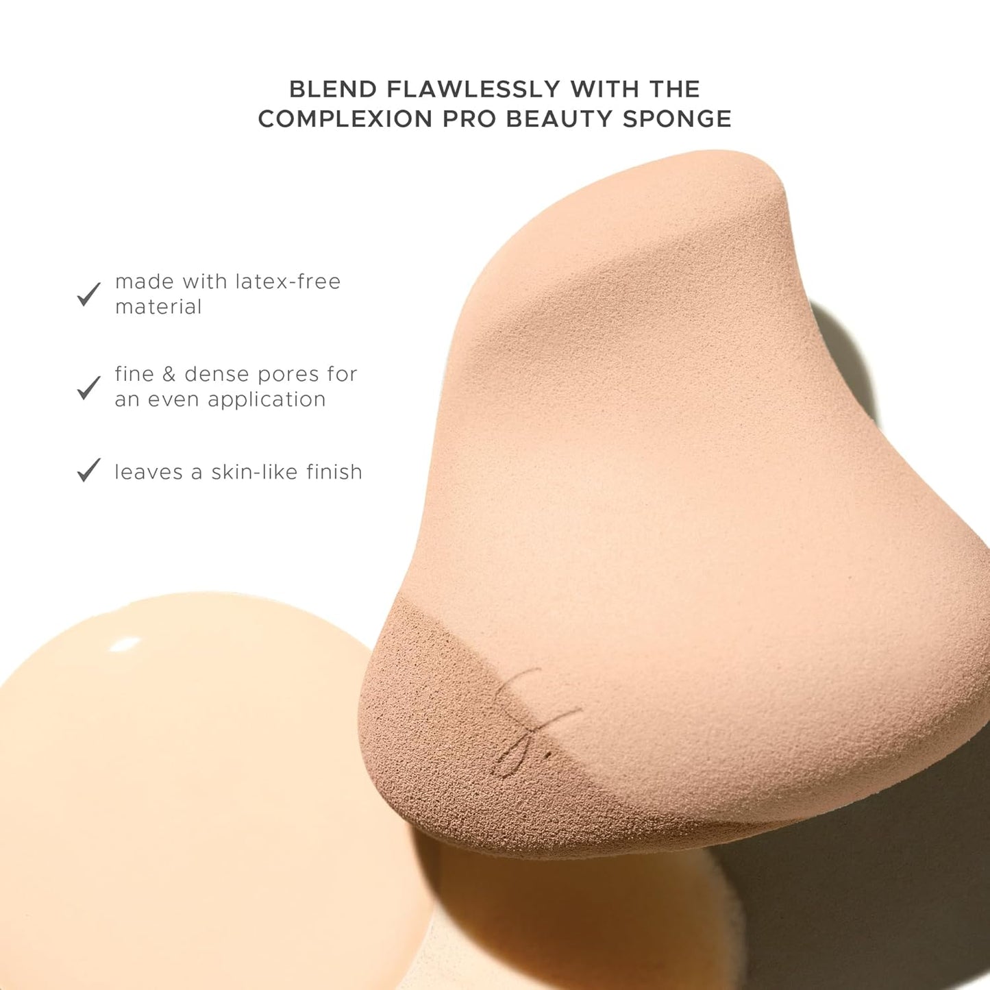 Original Beauty Blender Makeup Sponge Applicator for Powder, Cream & Liquid, Beauty Tools Puff, Streak Free Application, Vegan, Cruelty Free Made in USA, Peach (3 Pieces)-Velvo Beauty