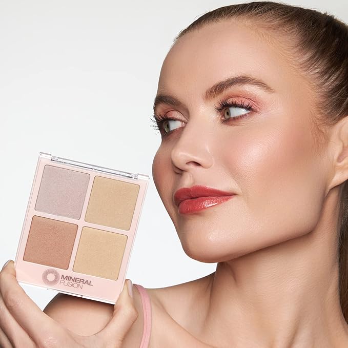 Highlighter Palette, Lightweight Shimmer, Stargazing-Velvo Beauty