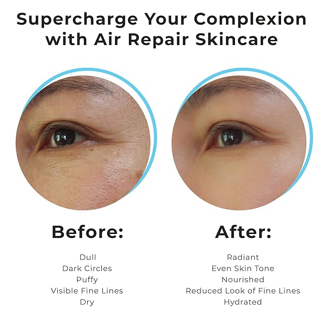 Eye Repair Cream for Men & Women - Air Repair Super Hydrating Eye Cream for Wrinkles Puffy Eyes & Dark Circles-Velvo Beauty