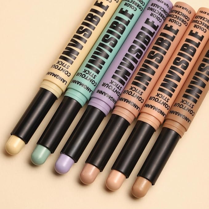 Jolilab 1 Color Contour Stick Concealer Stick Cream Palette Contour Multifunctional Contouring Makeup Kit for Face Highlighter Makeup Stick Set Long Lasting & Waterproof(05#light, 1)-Velvo Beauty