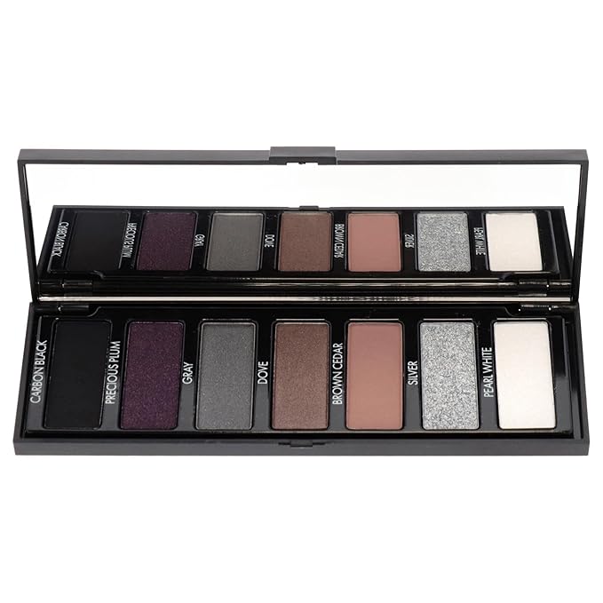 Pupa Milano Make Up Stories Eyeshadow Palette 002 Smokey Vibes - 7-Shade Shadow Collection with Matte, Satin, and Metallic Color Options - High Pigment Formula - Soft, Blendable Texture - 0.469 oz-Velvo Beauty