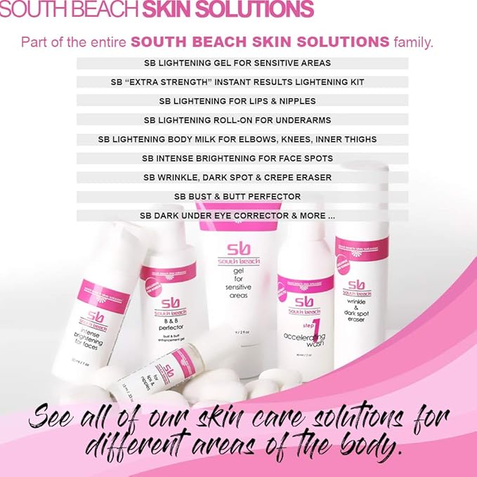 South Beach Dark Under Eye Corrector - Natural Salon Strength Anti Aging Under Eye Cream Treatment - Perfect for Tired Looking Dark Circles, Puffiness, Dark Bags, Dryness - Safe, No Harmful Chemicals-Velvo Beauty
