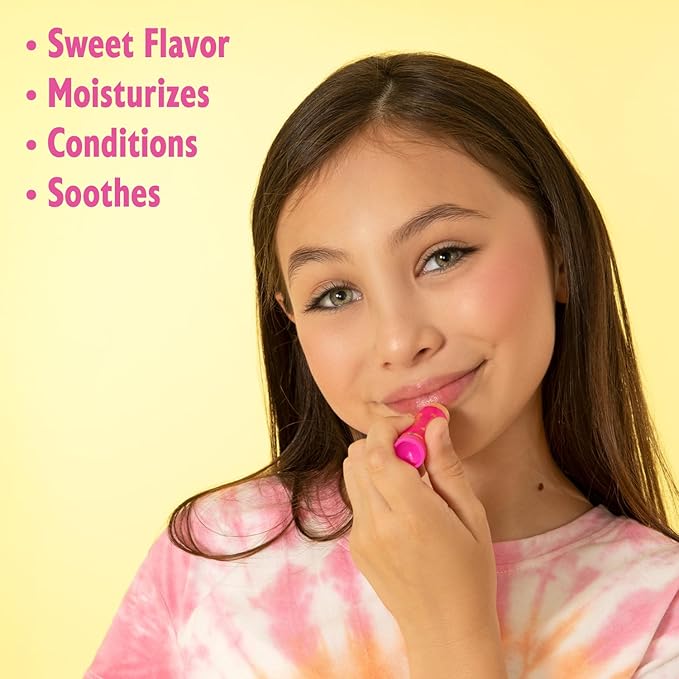 Lip Smacker Sanrio Hello Kitty and Friends 8-Piece Flavored Lip Balm, Clear, For Kids, My Melody, Little Twin Stars, and Chococat-Velvo Beauty