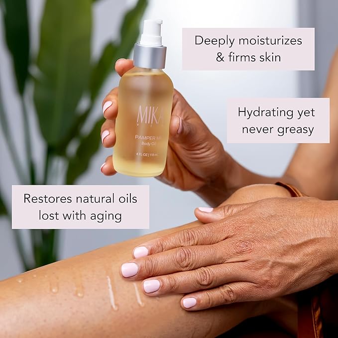 Luxury Organic Body Oil for Women | Hydrating & Moisturizing Body Oil after Shower | Certified Moisturizer for Dry Skin | Clean Beauty, Vegan and Paraben Free-Velvo Beauty