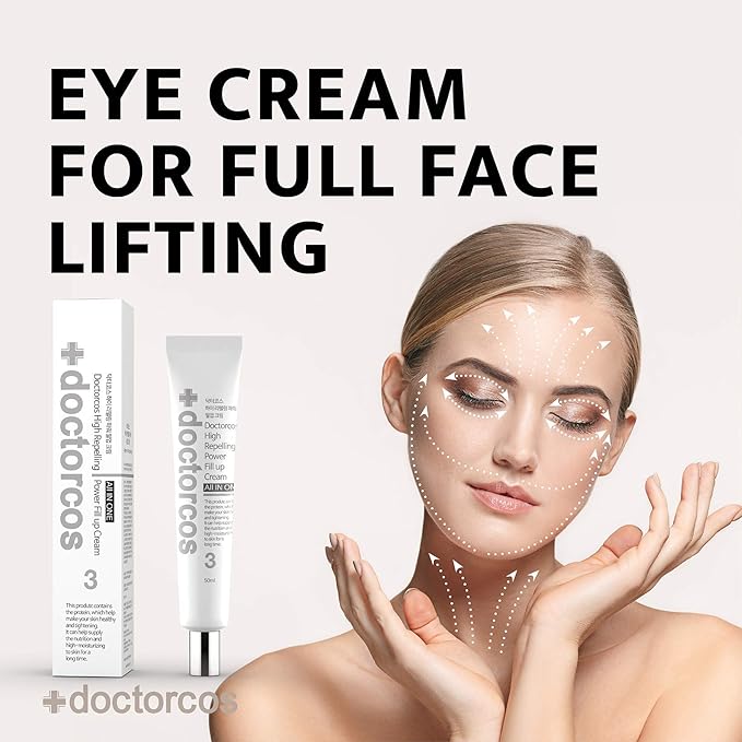 High Repelling Power Fill-up Wrinkle Cream for Women (1.7 oz) | Full Face and Under Eye Lifting Cream for Wrinkles | Fine Line Cream For Day and Night Use | Korean Skin Care Products-Velvo Beauty