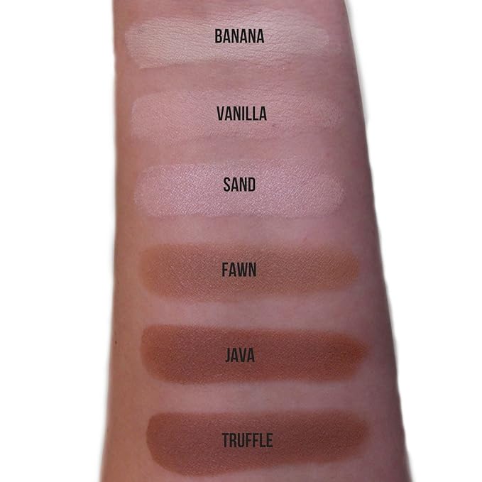 Truffle Matte Powder Contour Makeup – 37 mm Magnetic Palette Refill Pan for Contouring Highlight Make Up Kit by Beauty Junkees, Professional Quality Paraben Gluten Cruelty Free Cosmetics-Velvo Beauty