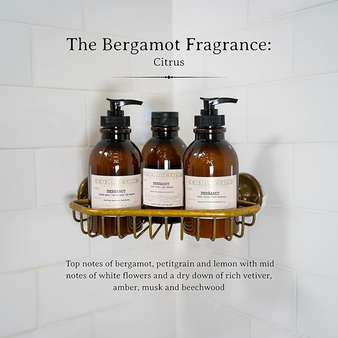 C.O. Bigelow Bergamot Body Lotion, Iconic Collection Moisturizing Body Lotion with Shea Butter, Borage Oil & Grapeseed Oil, 10.5 Fl Oz-Velvo Beauty