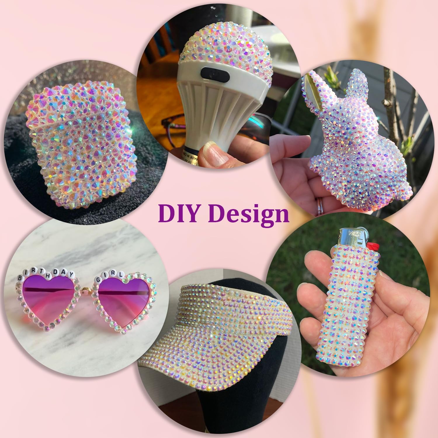 25000Pcs Resin Jelly Rhinestones for Crafting, Transparent AB 2-6mm Mixed Sizes Non Hotfix Flatback Gems, Bedazzling Crystal for DIY Crafts Clothing Tumblers Mugs Shoes Fabric Nail Art-Velvo Beauty