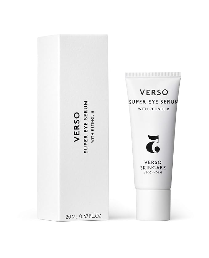 Verso Skin Care | Super Eye Serum | Rejuvenating Under Eye Serum for Youthful Skin | Eye Care Made Easy (0.67 fl oz)-Velvo Beauty