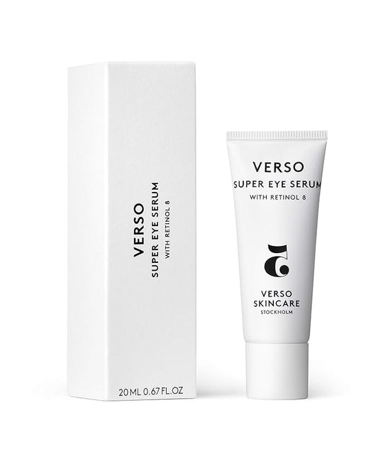 Verso Skin Care | Super Eye Serum | Rejuvenating Under Eye Serum for Youthful Skin | Eye Care Made Easy (0.67 fl oz)-Velvo Beauty