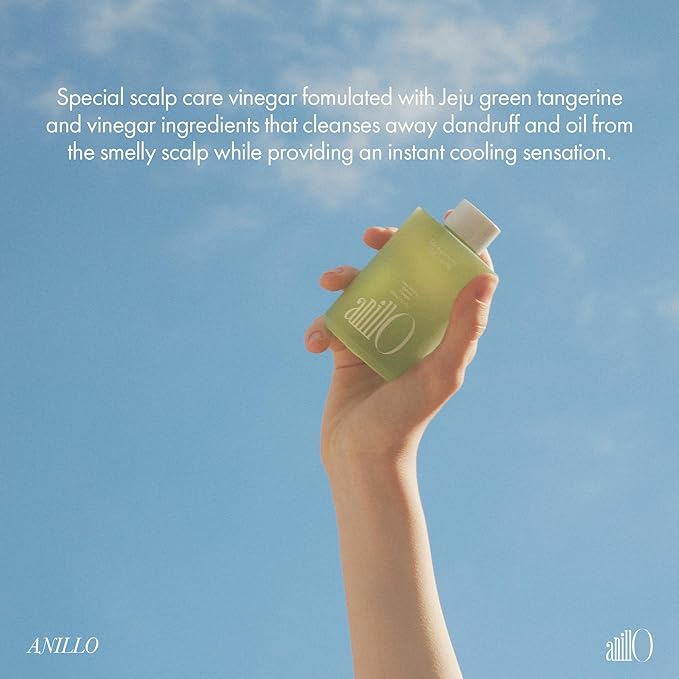 Lime Sunday Refresh Hair Vinegar with Vitamin C, Vinegar, Green Mint for Deep Cleansing Oily Scalp and Reducing Oil Production, Lime Citrus Scent, Silicone, Sulfate & Paraben Free (200ml / 6.76 fl.Oz)-Velvo Beauty
