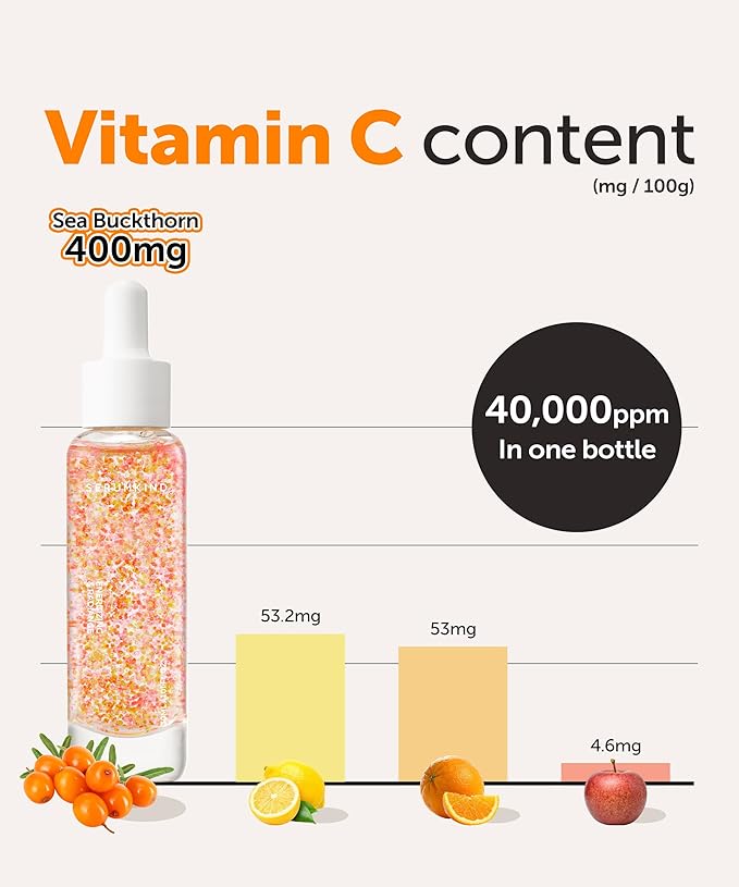 SERUMKIND Vitamin C Serum for Korean Face Skincare – Brightening for Dark Spots, Pore Refining, Discoloration Correcting – With Niacinamide – Reduces Fine Lines and Wrinkles-Velvo Beauty