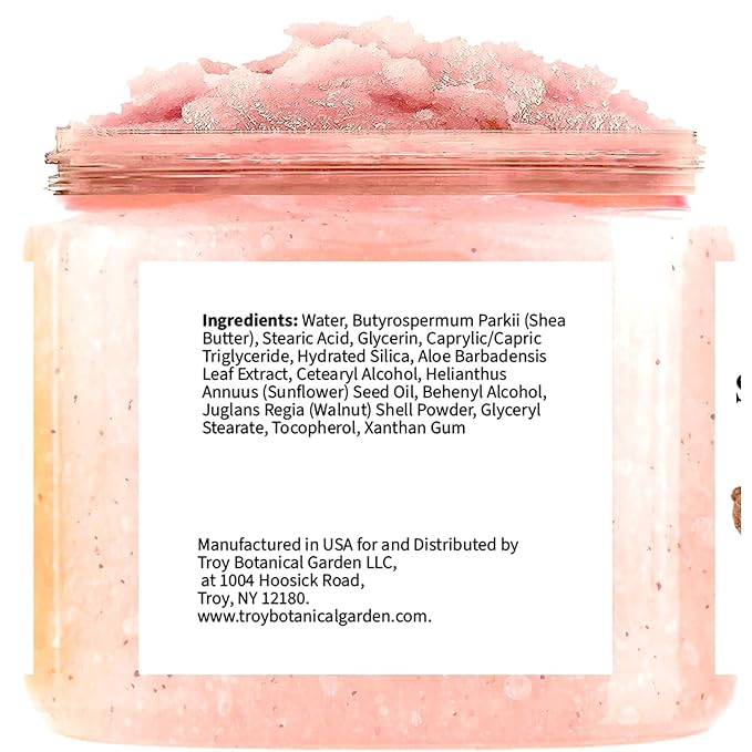 Shea Butter Ice Cream Body & Foot Scrubs 10 Oz - a Soft Serve Texture with a Nice soothing and Moisturizing Effect. Scent is Beautiful - The best stocking stuffer.-Velvo Beauty