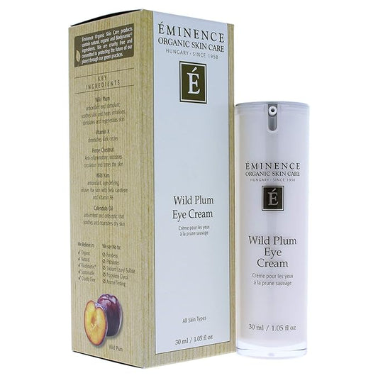 Eminence Wild Plum Eye Cream Ounce, multi, reg ,1.05 Fl Oz-Velvo Beauty
