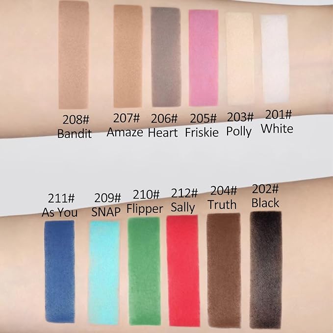 Erinde White Matte Eyeshadow Palette, Single White Pressed Powder Eye Shadow, Ultra-Blendable, Pigmented Color, Long Lasting, Halloween Blood Makeup Base, Cruelty-Free & Vegan-Velvo Beauty