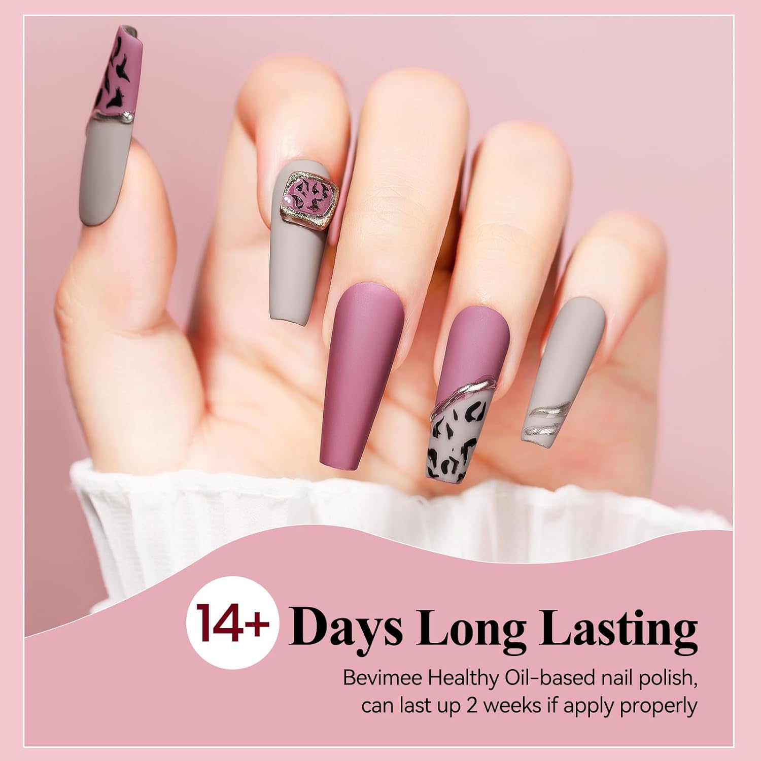 Matte Nail Polish, Air Quick Dry Nail Lacquer Matte Finish Effect, Long Lasting & Fast Drying Nail Pigment Velvet Nail Polish For Nail Art, Purplish Red12ml-Velvo Beauty