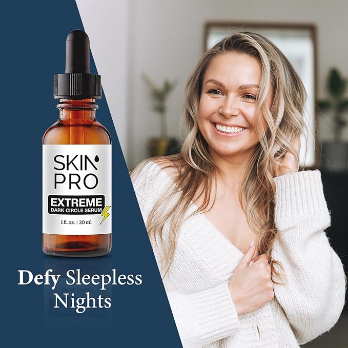 Extreme Dark Circle Serum - Under Eye Treatment for Dark Circles, Puffiness, Wrinkles & Fine Lines - Revitalizing, Anti-Aging & Eye Depuffer Serum for Eye Skin Care l 30 ml-Velvo Beauty