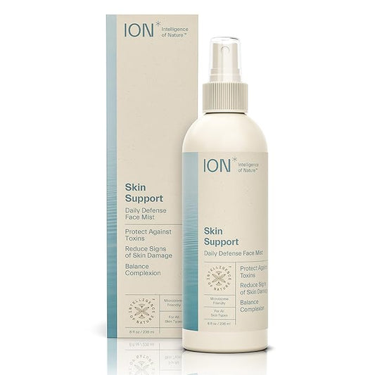 ION* Intelligence of Nature Skin Support | Skincare for Anti-Aging, Healthy Skin & Hydration to Defend Against Toxins, Reduce Redness, Improve Skin Microbiome (8 oz.)-Velvo Beauty