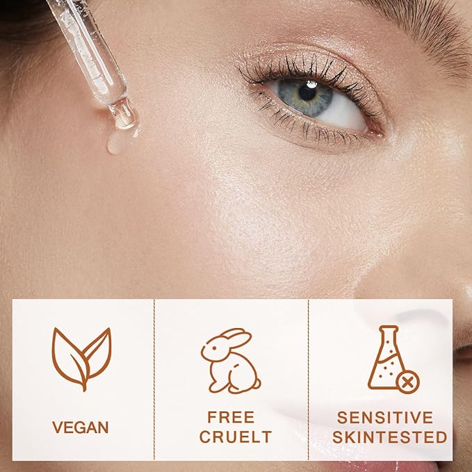 Vitamin C Serum for Face with Hyaluronic Acid, Boost Skin Collagen, Brightening, Antioxidant, Anti-Aging, Hydrate & Plump, Improve Appearance of Dark Spots, Tone, Fine Lines Facial Serum 30ml/1 fl oz-Velvo Beauty