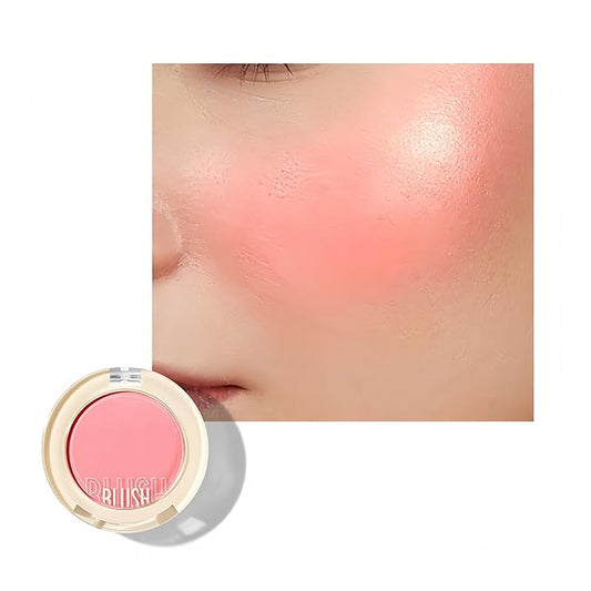 Shiny Blush 12 Color Cream High-Pigmented Buildable Face Blush Long-Lasting Natural Look Face Blush for Cheeks (Color 05)-Velvo Beauty