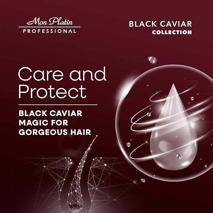 Mon Platin Black Caviar Total Clean Anti-Dandruff Shampoo - 500ml (17oz)-Velvo Beauty