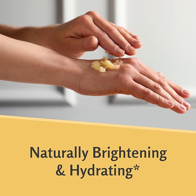 Exfoliating Turmeric Scrub and Skin Exfoliator with Collagen and Coconut Oil, Gently Exfoliates Face, Body, Hands, and Feet, Moisturizing Skincare, 16 oz by M3 Naturals-Velvo Beauty